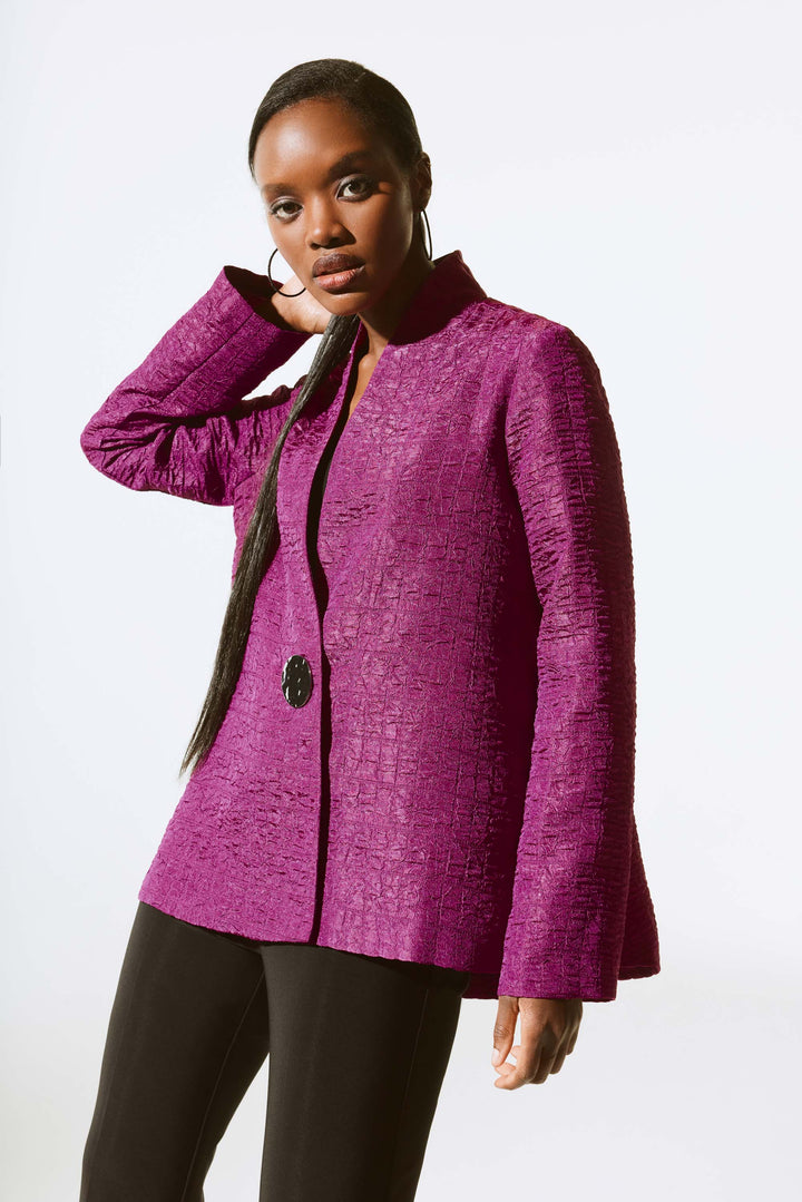 Jacquard Trapeze Jacket