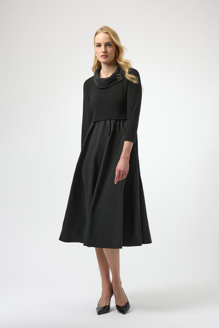 Silky Knit & Memory Fit and Flare Dress