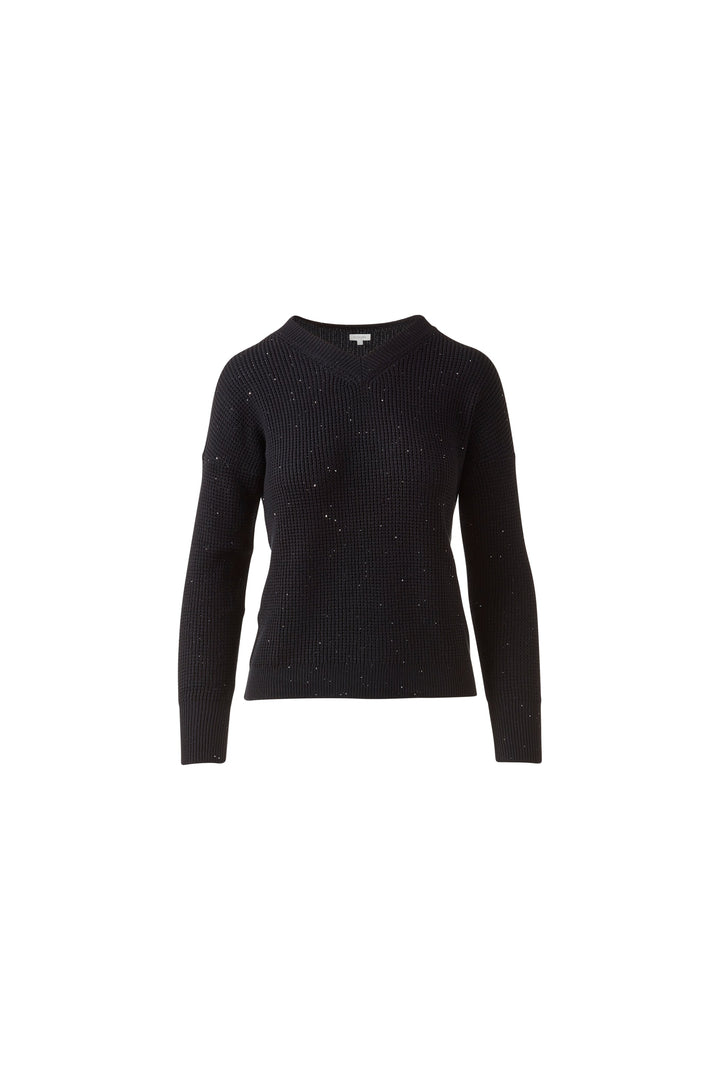 Thermal Sequin V Black