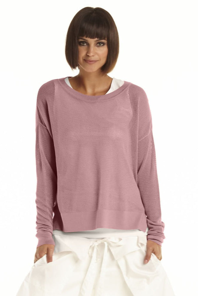 Pima Cotton Mini Seed Stitch Elderberry