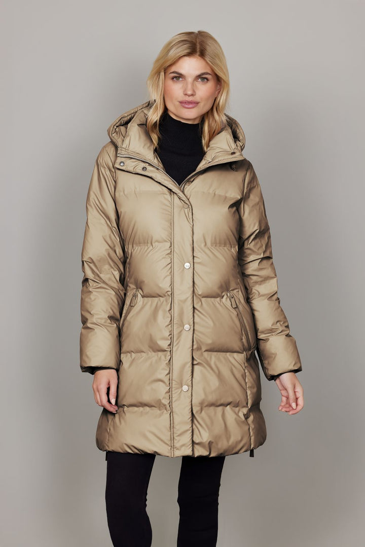 Myrna Heat-Sealed Jacket Champagne