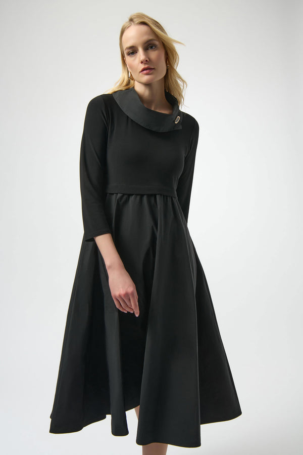 Silky Knit & Memory Fit and Flare Dress