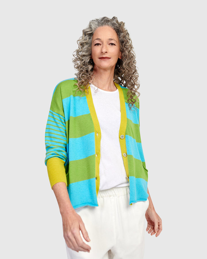 Gumdrop Cardigan, Stripes