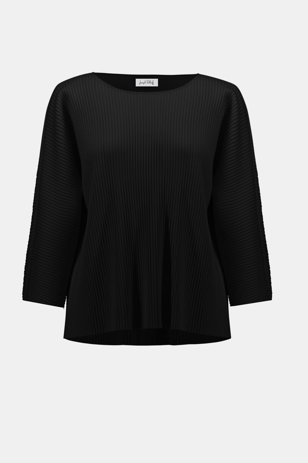 Pleated Scuba Crepe Boxy Top