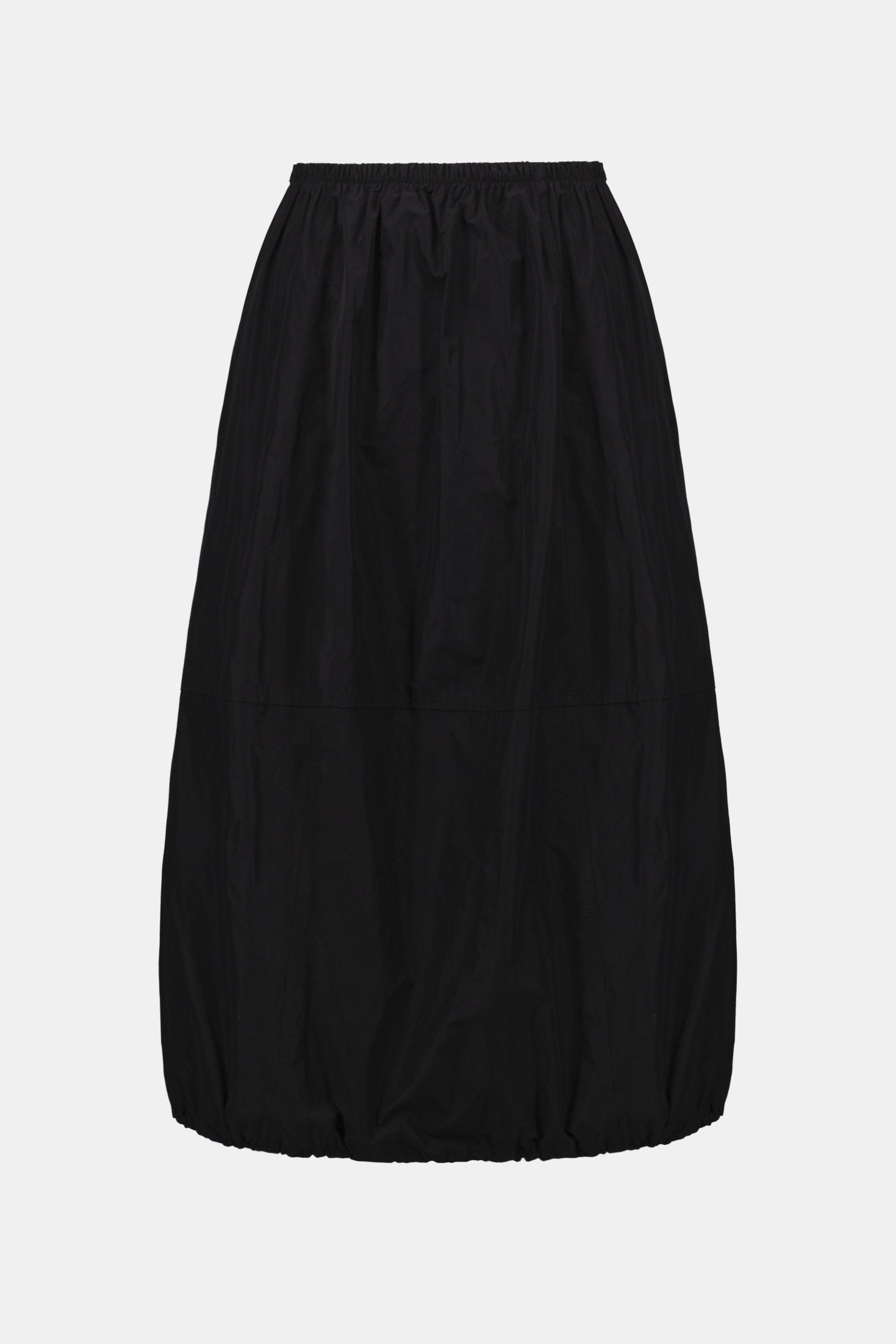 S strap balloon skirt ブラック THEREDTHREAD】S strap balloon skirt