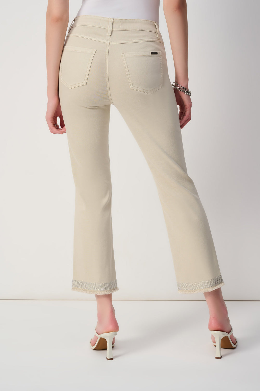 Classic Straight Leg Jean With Frayed Hem