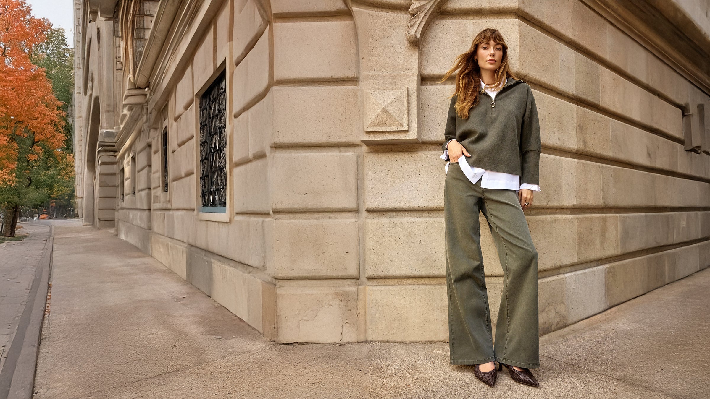 FASHION MEETS FOLIAGE