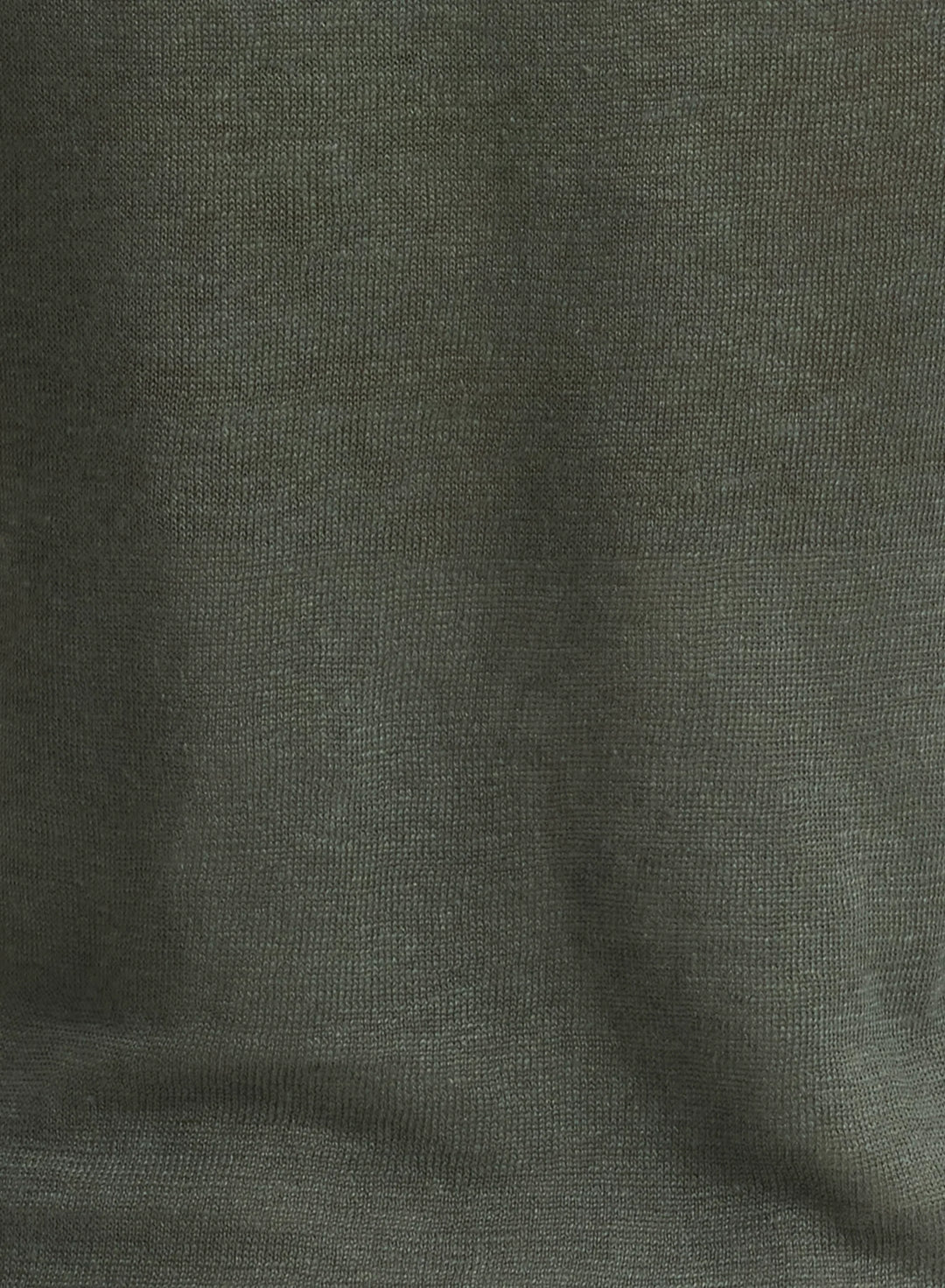 Stretch Linen Knit Three Quarter Sleeve Boatneck