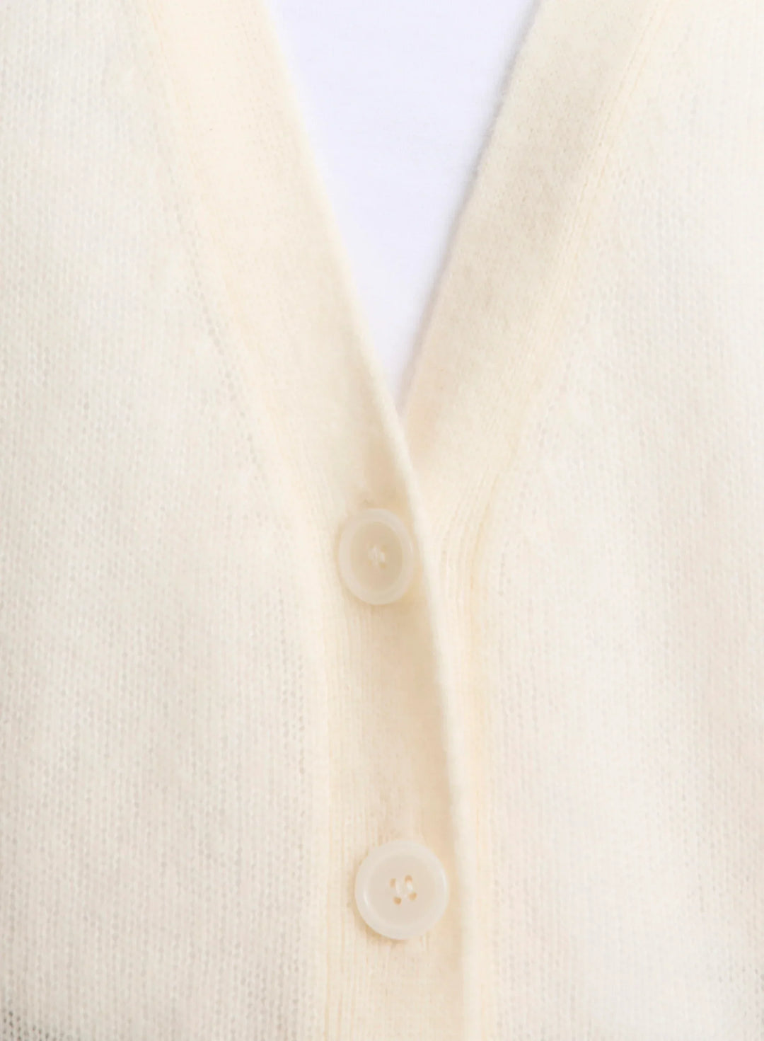 Cashmere Silk V-Neck Cardigan