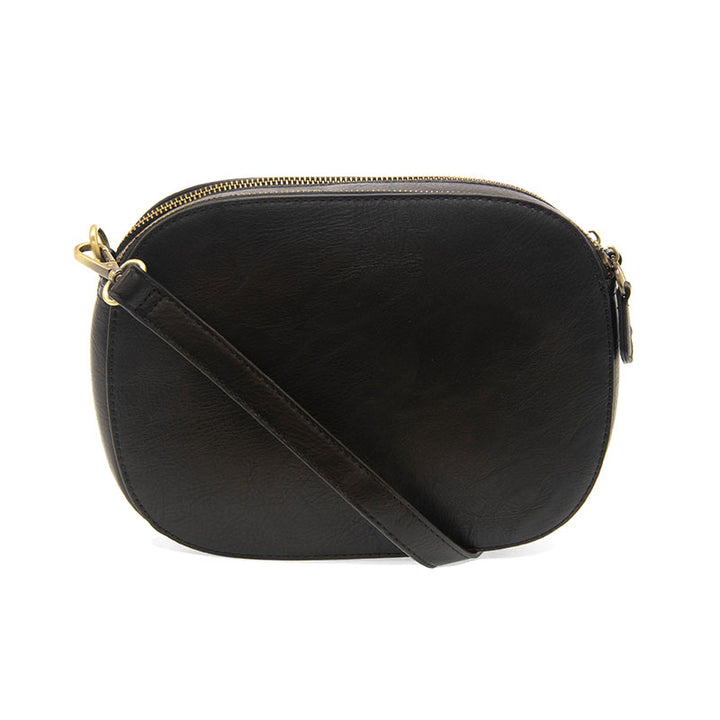 Nora Large Double Zip Camera Bag Black