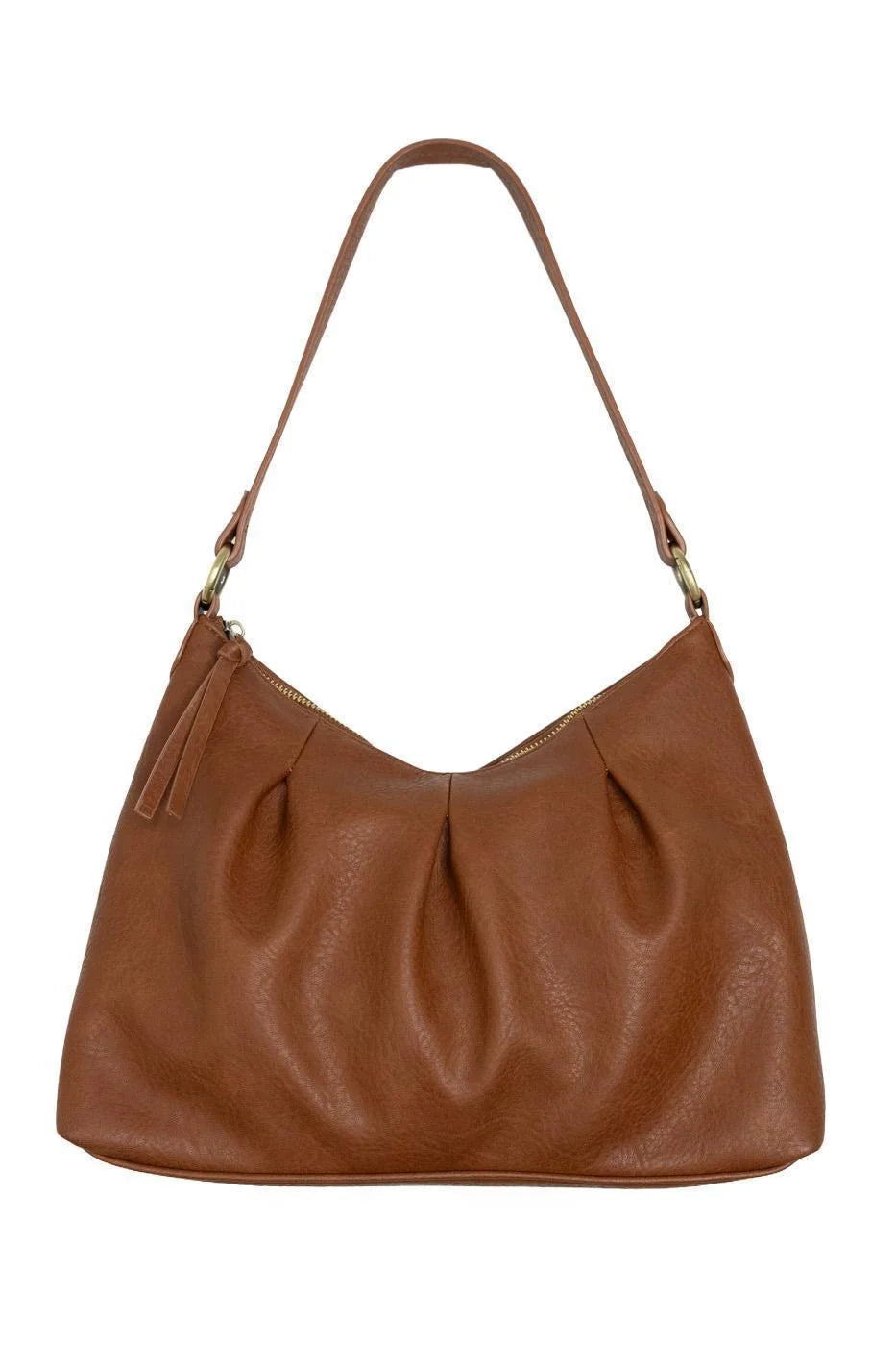 Sasha Pleated Hobo Saddle