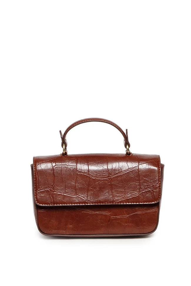 Wilma Top Handle Crossbody Pecan