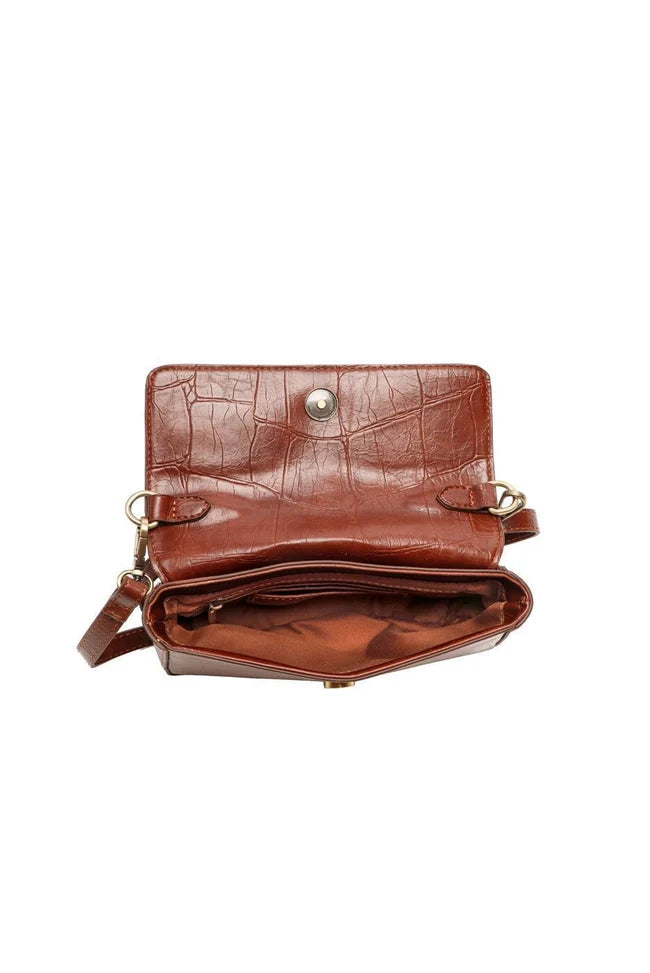 Wilma Top Handle Crossbody Pecan