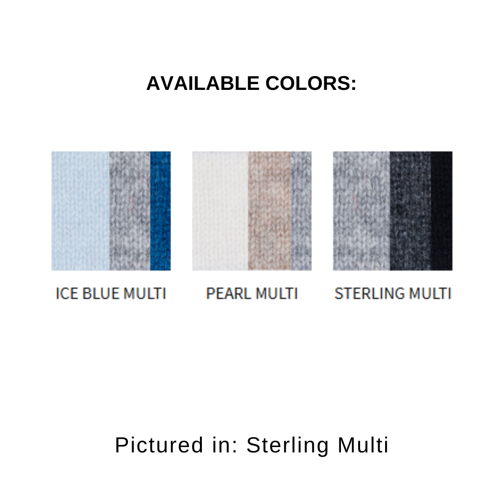 Textured Colorblock Wrap
