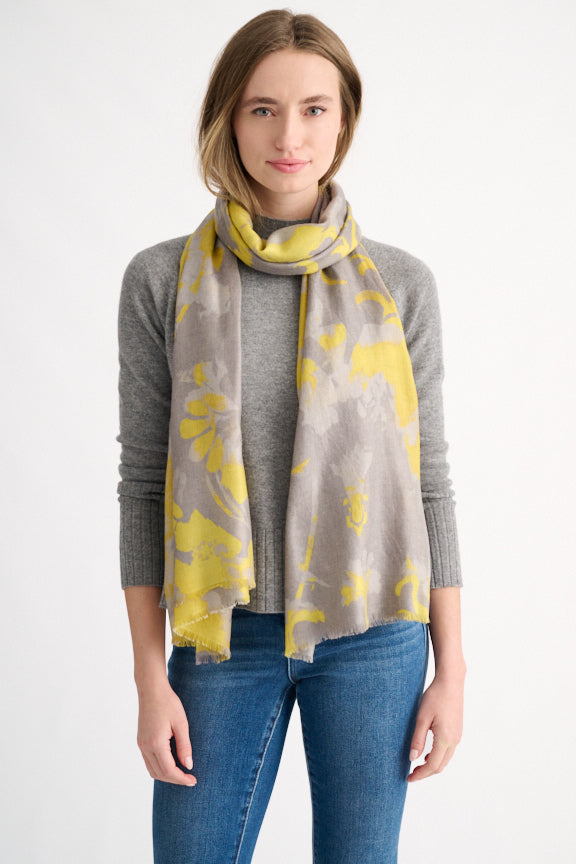 KINROSS TAPESTRY PRINT SCARF