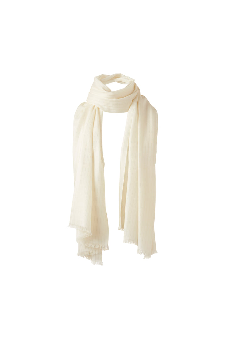 LUREX HERRINGBONE SHAWL