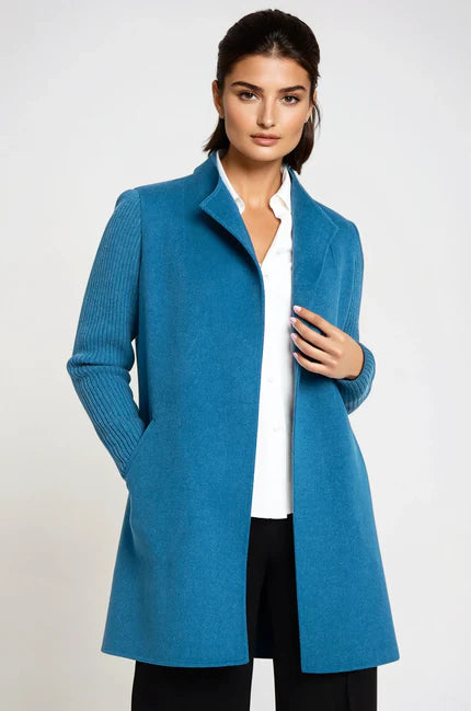Rib Sleeve Coat