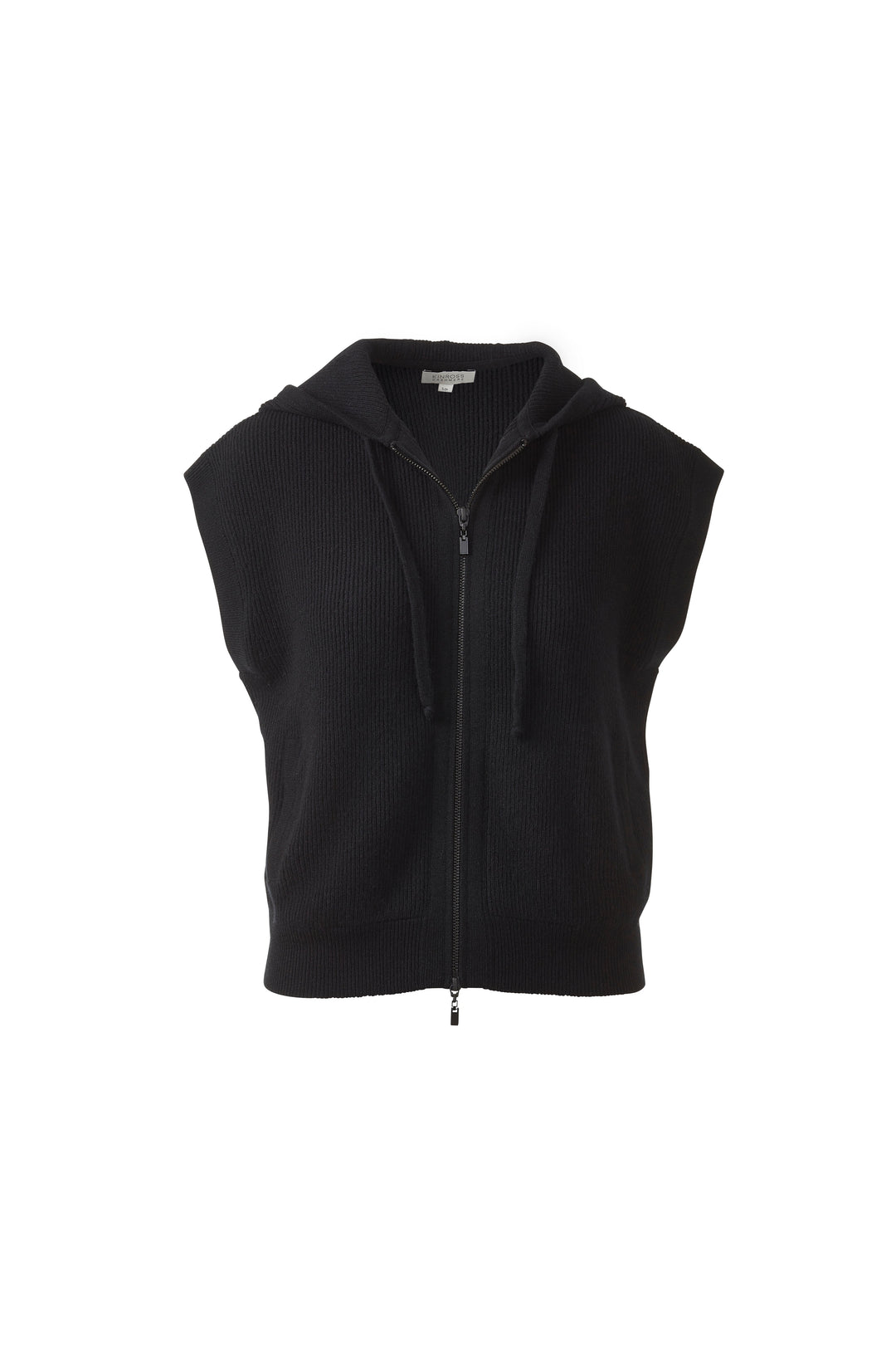 S/L RIB ZIP HOODIE