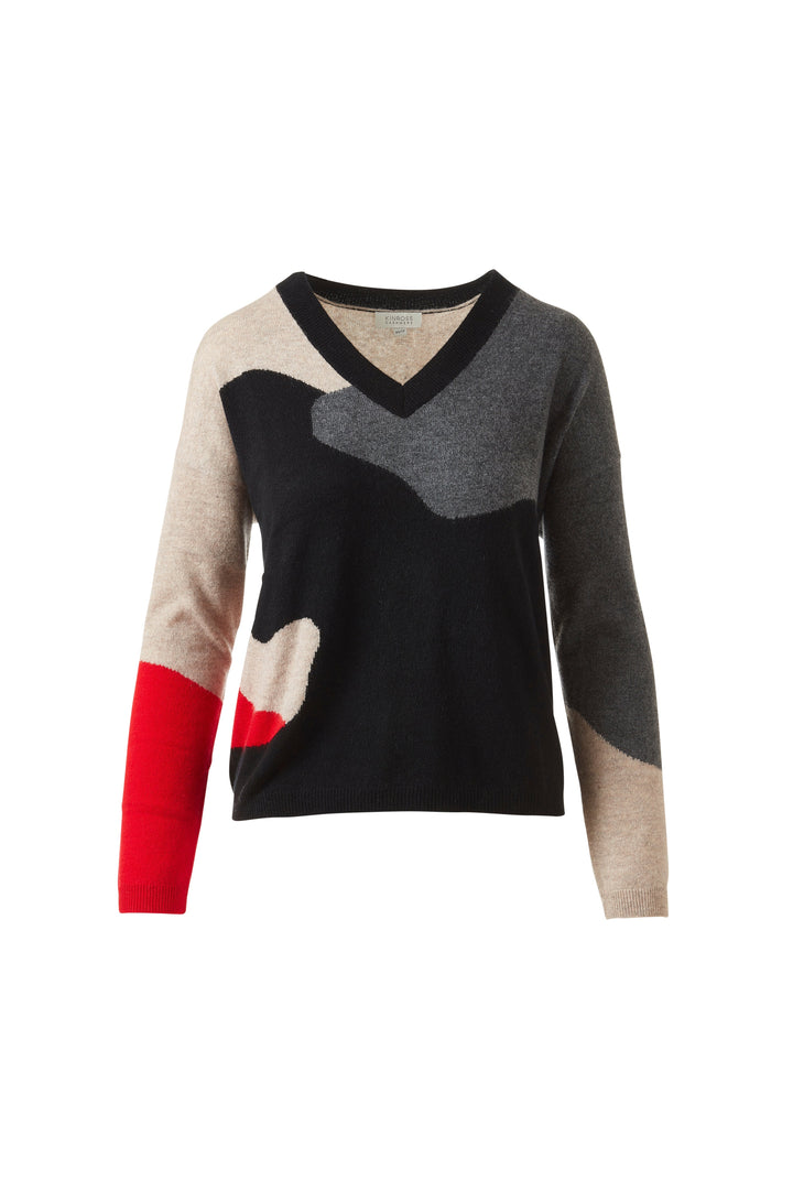 INTARSIA EASY VEE