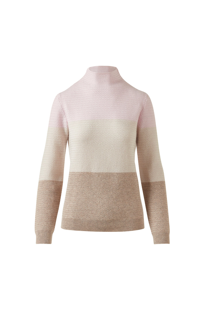 TEXTURED COLORBLOCK FUNNEL