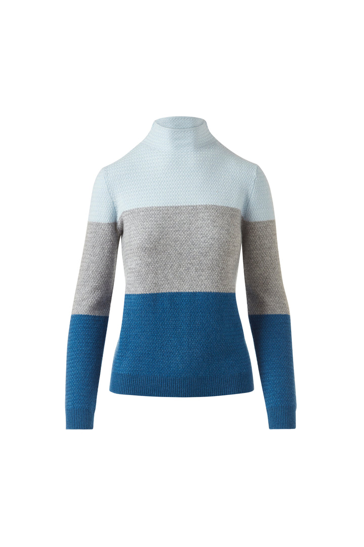 TEXTURED COLORBLOCK FUNNEL