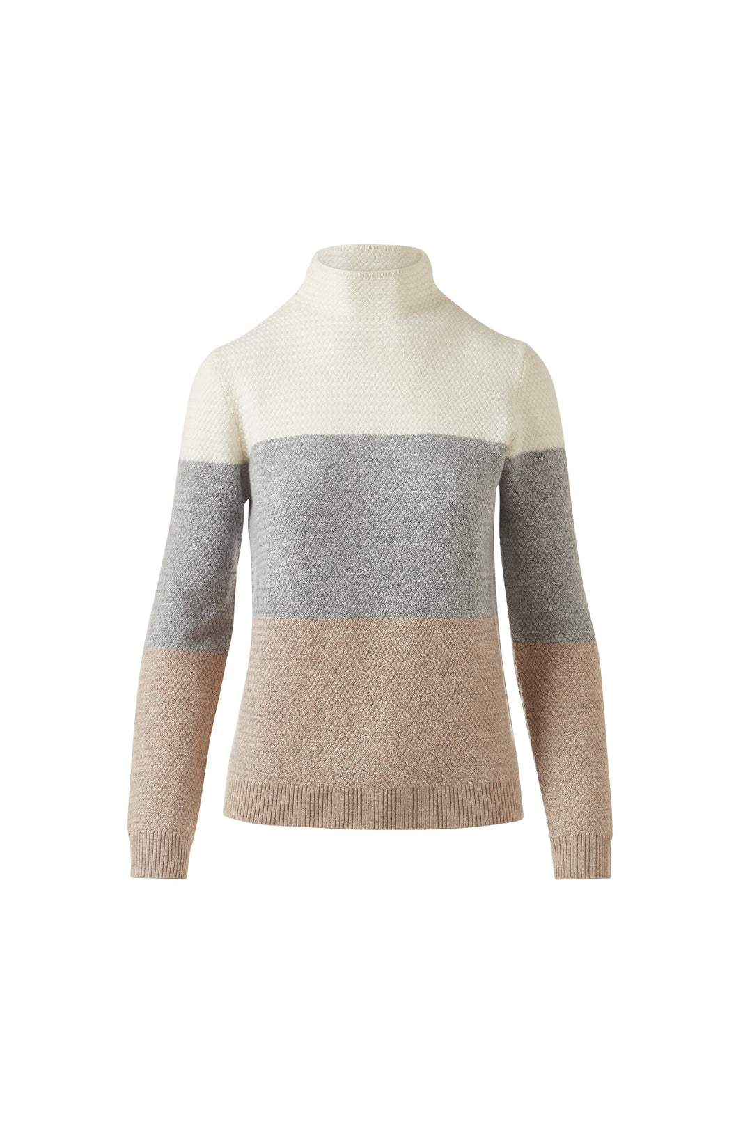 TEXTURED COLORBLOCK FUNNEL