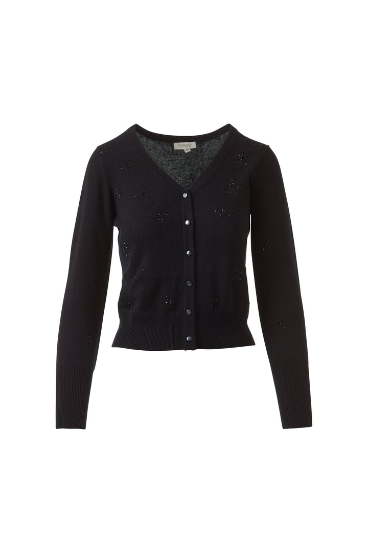 FRONT TO BACK CRYSTAL CARDIGAN