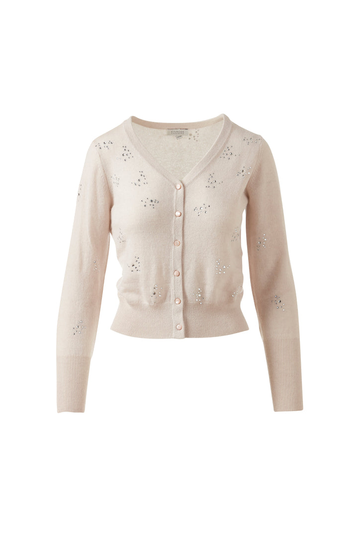 FRONT TO BACK CRYSTAL CARDIGAN