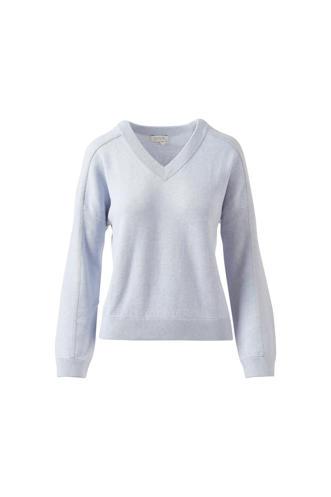 LUREX TIPPED DOUBLEKNIT VEE