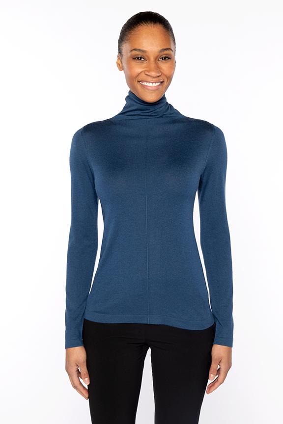LONG SLEEVE SEAMED FUNNEL