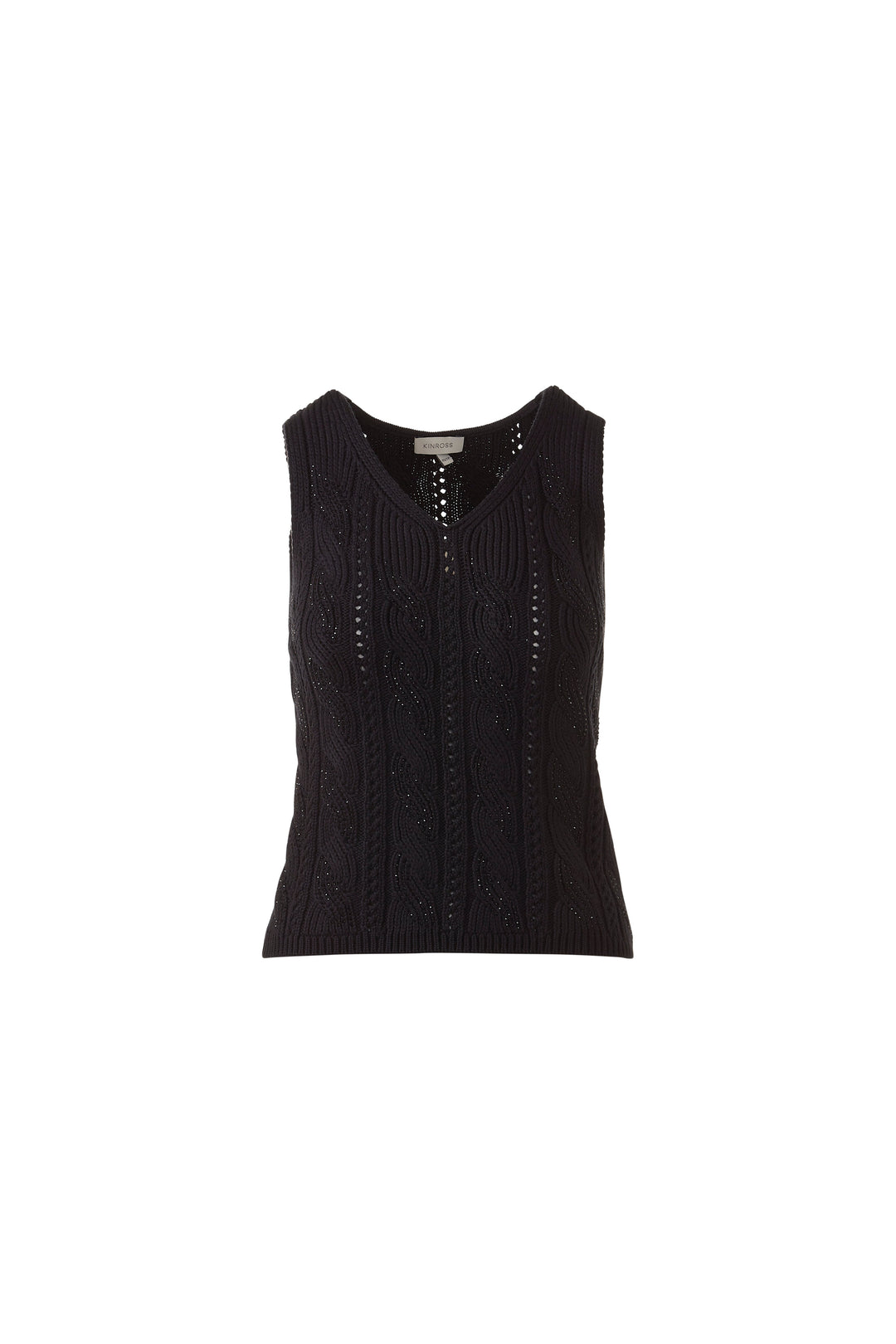 CRYSTAL CABLE TANK TOP
