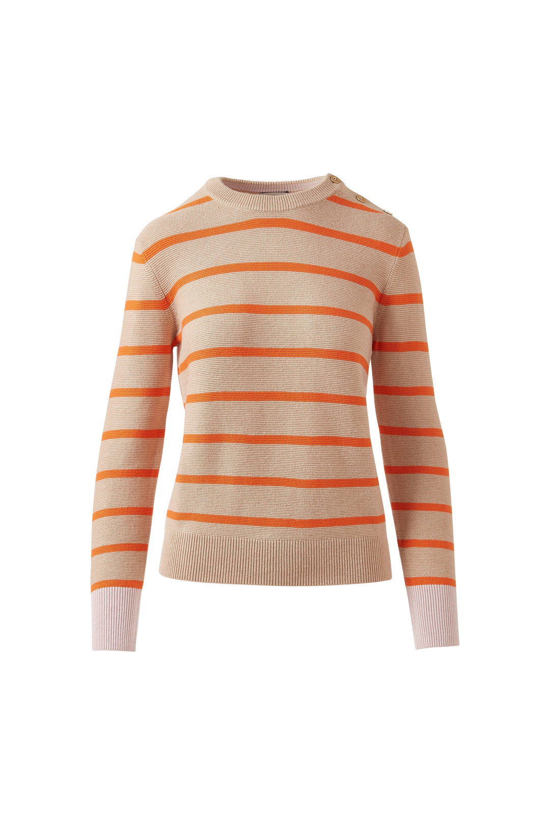 GARTER BUTTON SHOULDER CREW