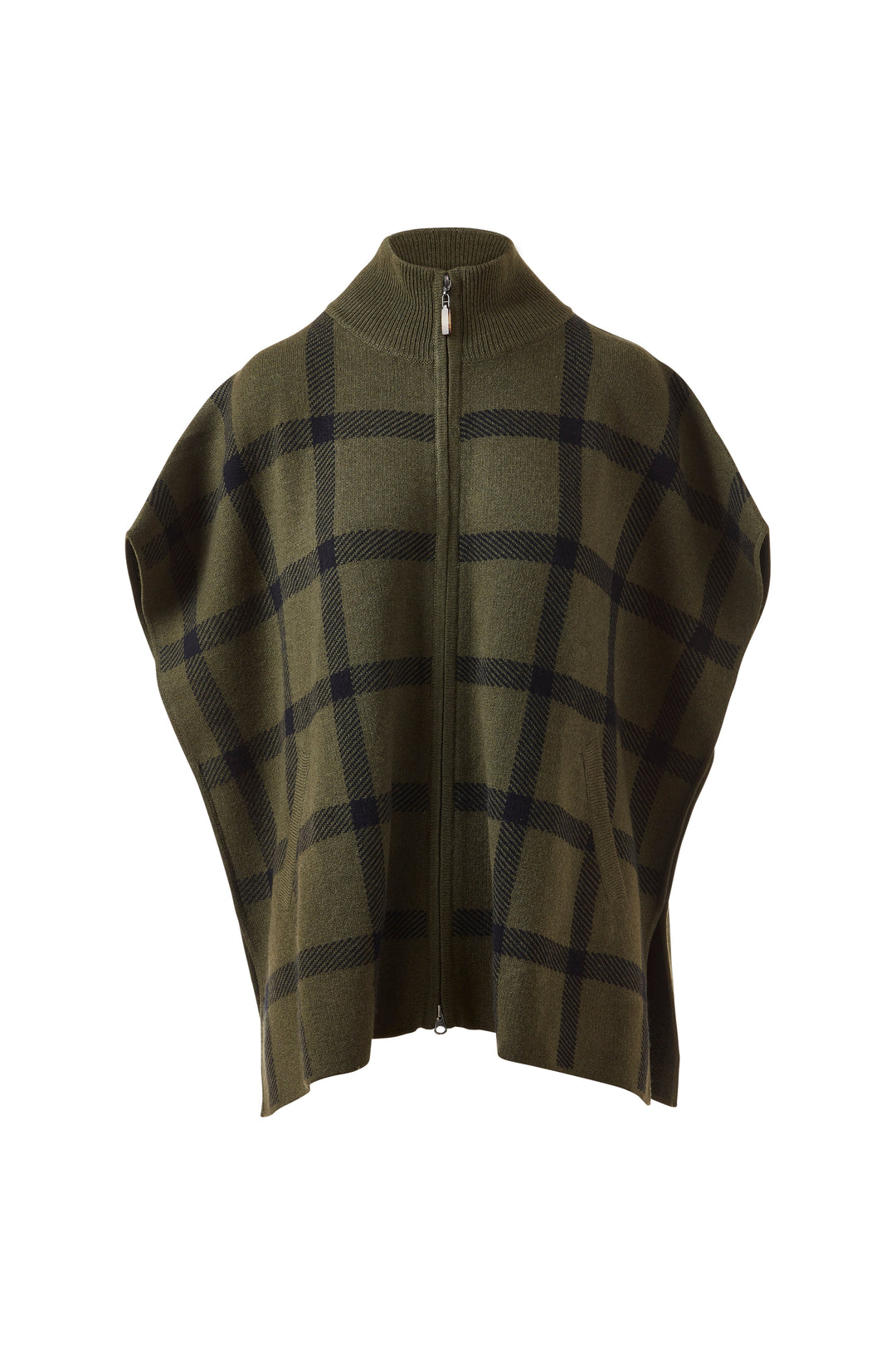 S/L ZIP MOCK CARDIGAN