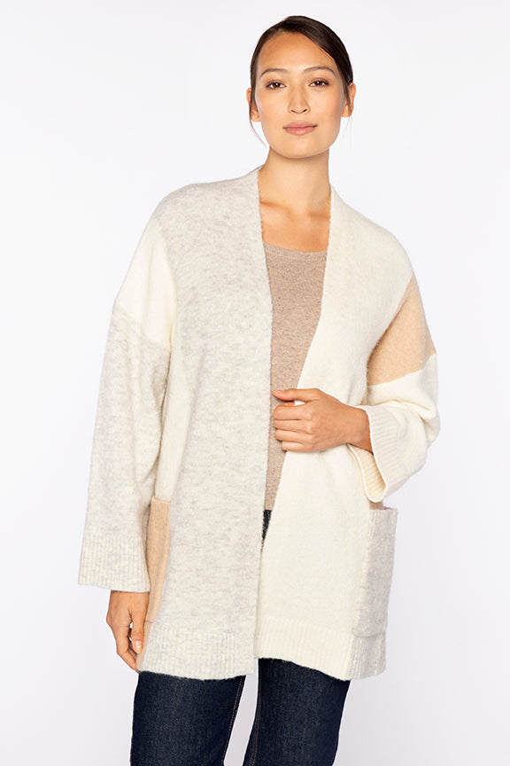 Lofty Colorblock Cardigan