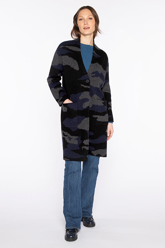 Camo Cardigan