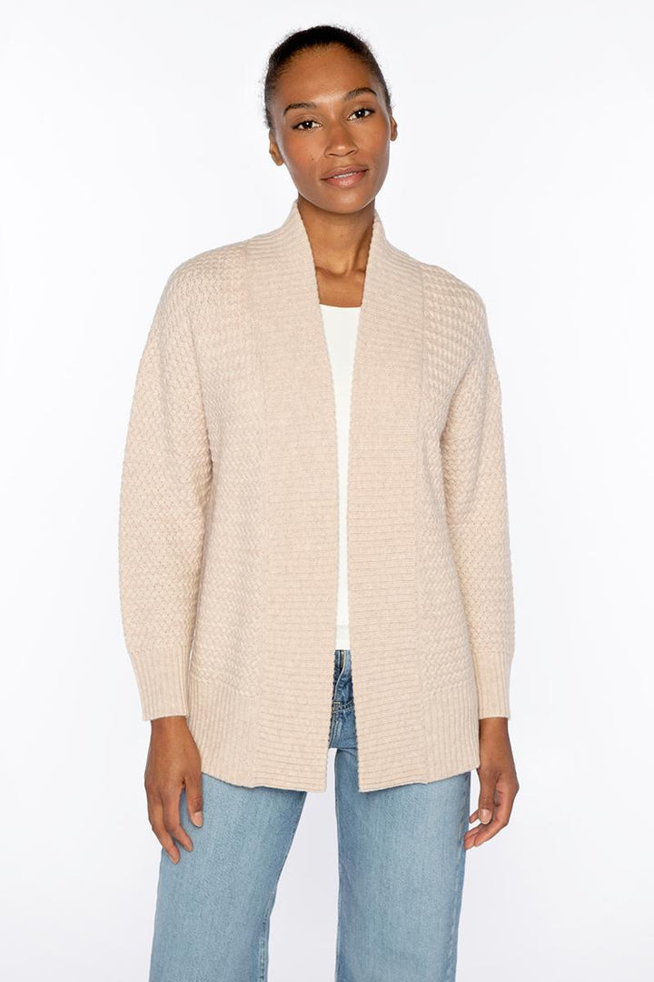LUXE TEXTURED EASY CARDIGAN