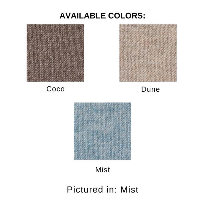 TEXTURED DRAWSTRING MOCK PULLOVER