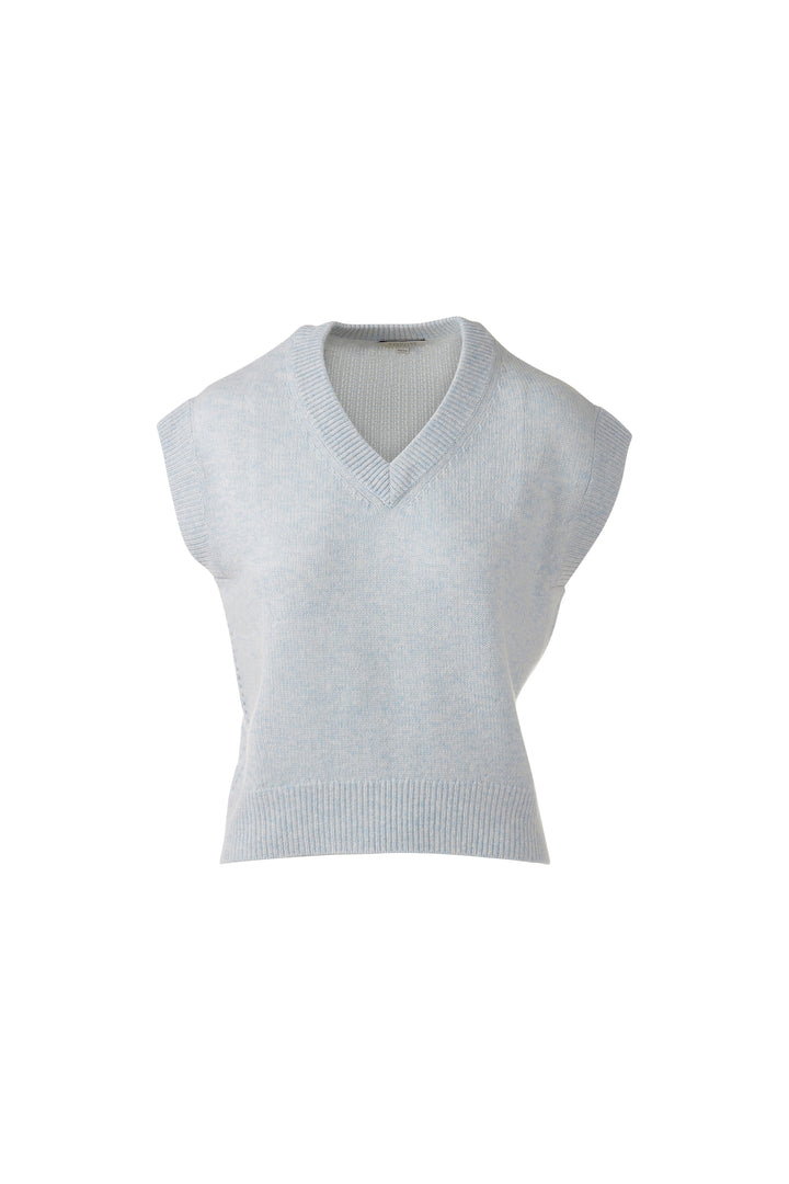 MARLED CAP SLEEVE VEE