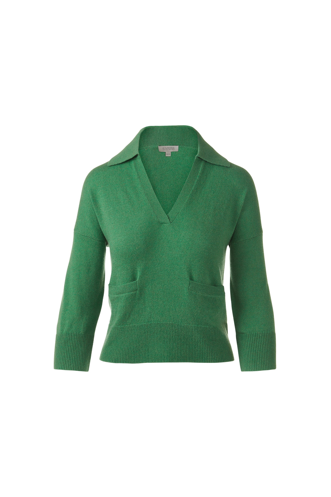 3/4 SLEEVE SPLIT NECK POLO
