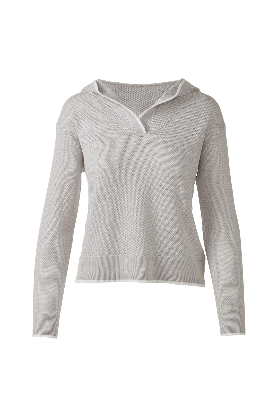 RIB PULLOVER HOODIE