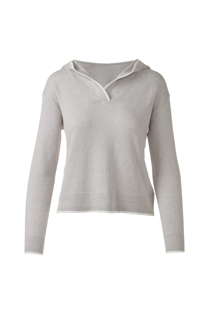 RIB PULLOVER HOODIE