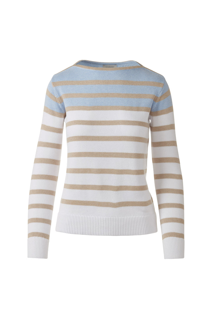 STRIPED BOATNECK