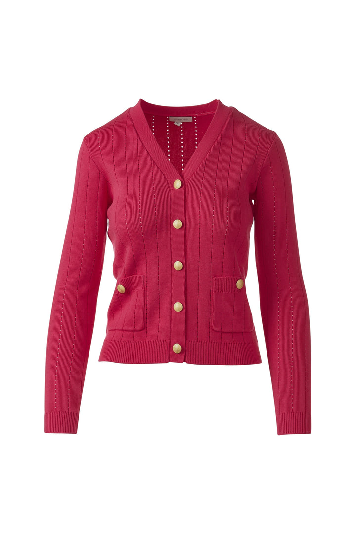 RIB BUTTON FRONT VEE