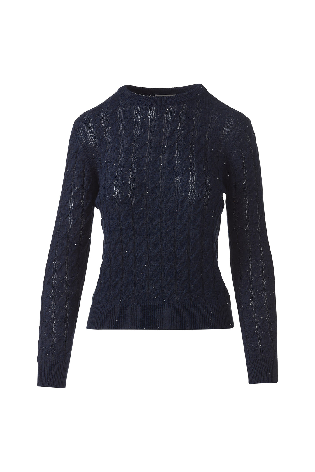 FEATHERWEIGHT SEQUIN CABLE CREW