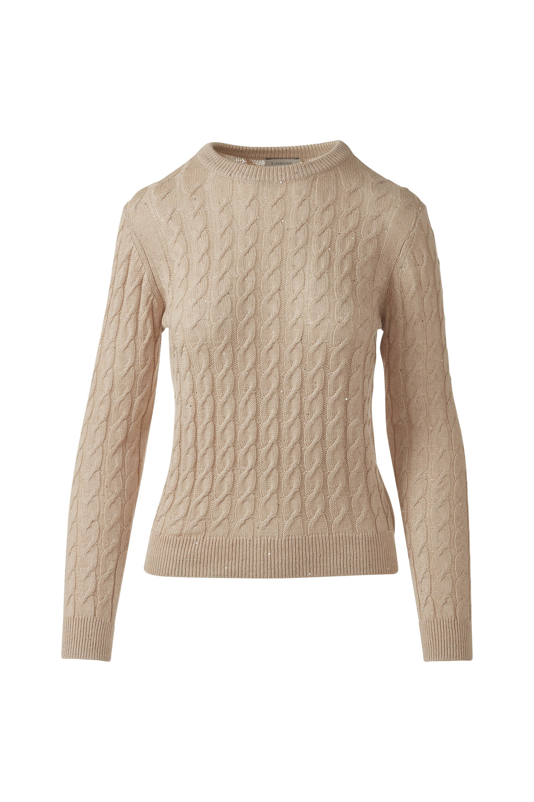 FEATHERWEIGHT SEQUIN CABLE CREW