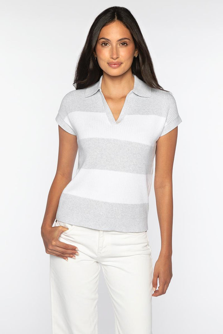 RIB SPLITNECK POLO