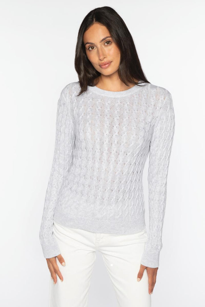 FEATHERWEIGHT SEQUIN CABLE CREW
