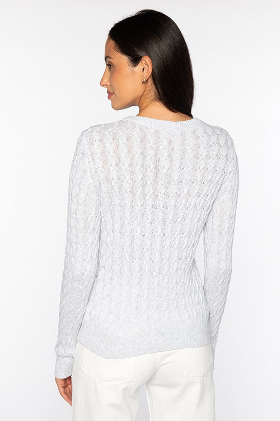 FEATHERWEIGHT SEQUIN CABLE CREW