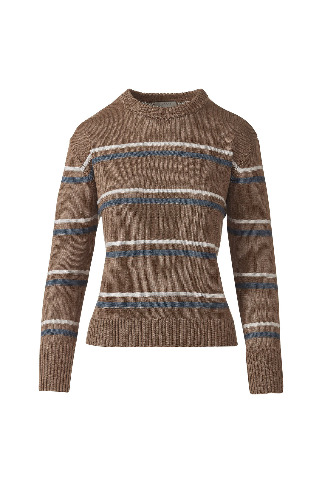 TEXTURED STRIPE CREW