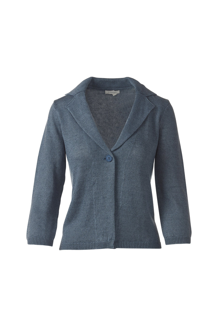 EASY NOTCH COLLAR CARDIGAN